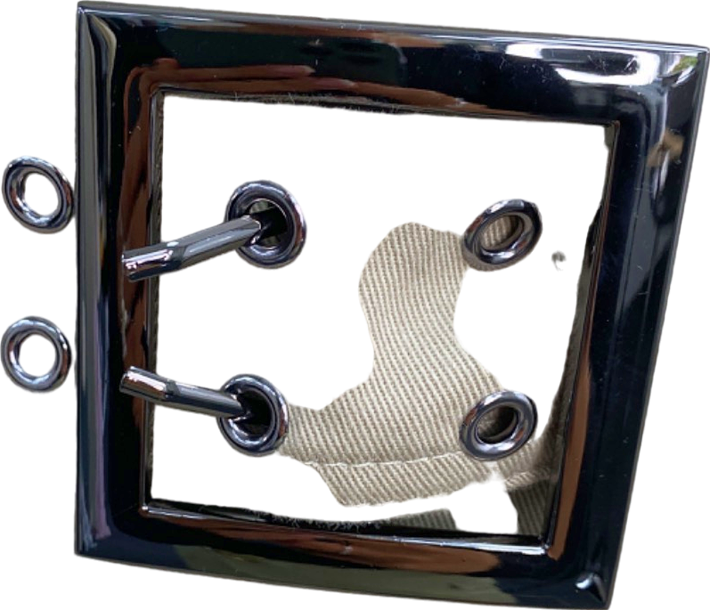 Fashion Nova Beige Buckle Front Bustier Top UK 6