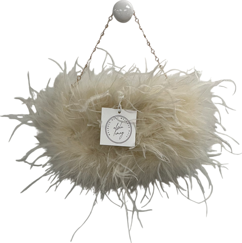 melrose haus Cream Ivy Bag - Oyster One Size