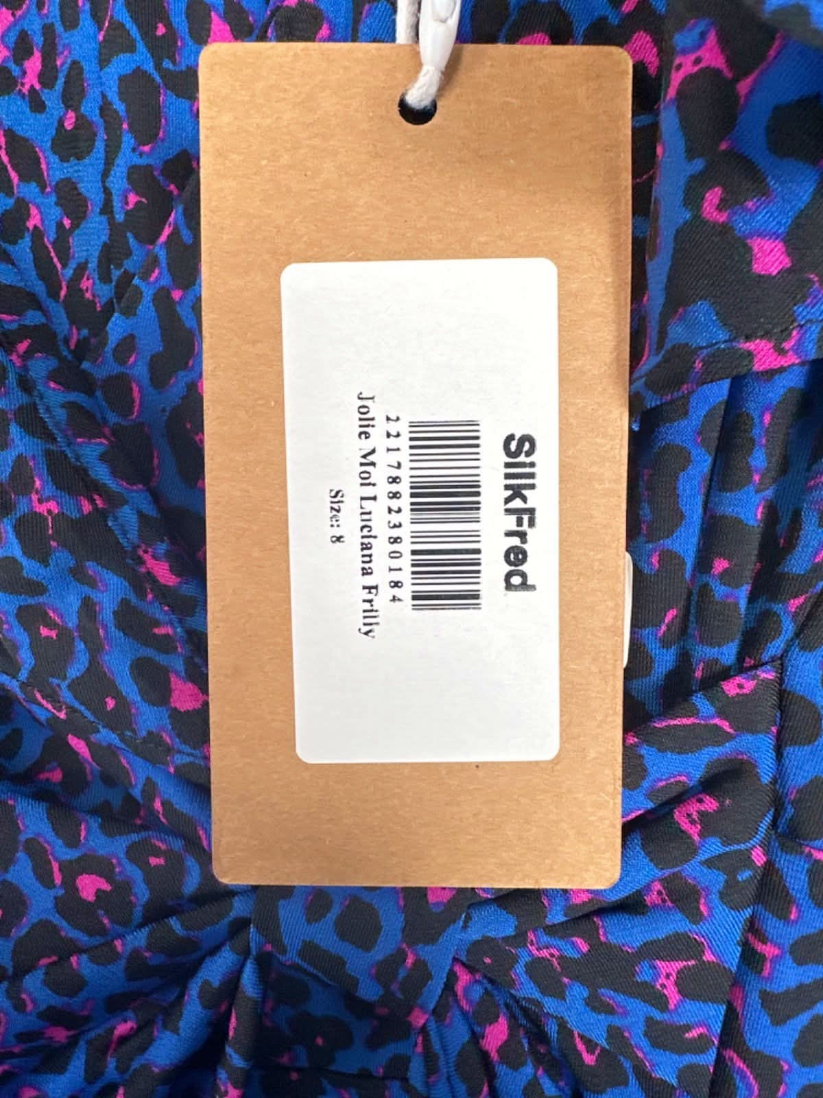 Jolie Moi Multicolour Leopard Print Maxi Dress 8