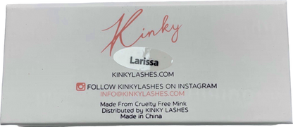 Kinky Lashes Cruelty Free Mink Larissa Lashes