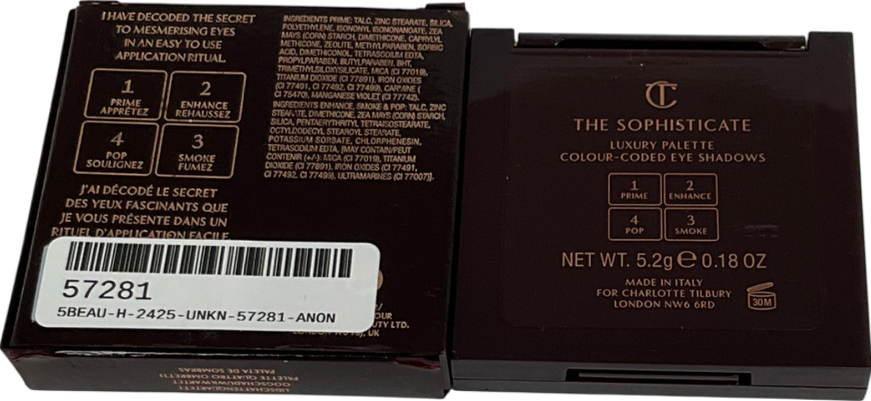 Charlotte Tilbury Luxury Palette Eyeshadow The Sophisticate 5.2g