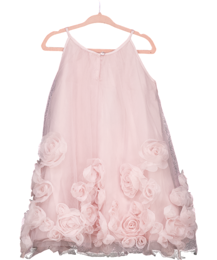 Monsoon Pink Rose Tulle Party Dress 3 Years