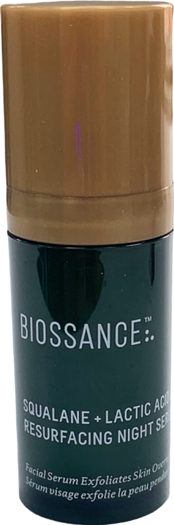 Biossance Squalane + Lactic Acid Resurfacing Night Serum 10 ml