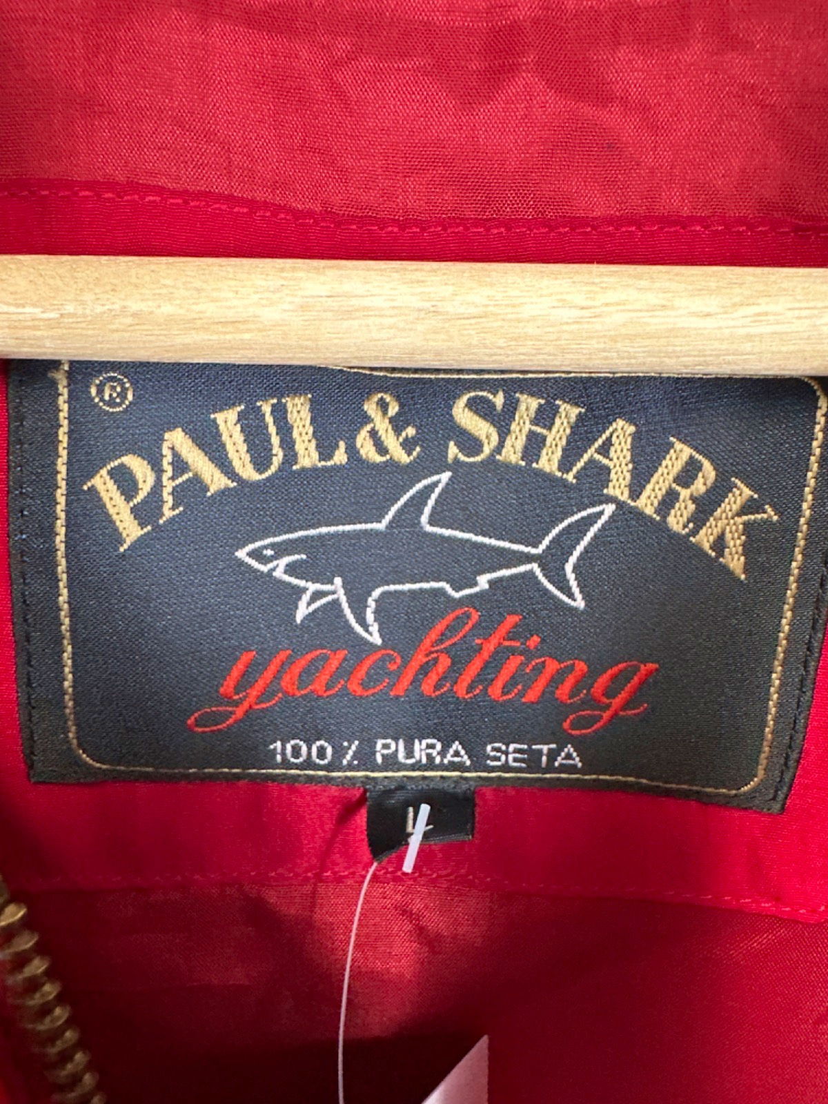 Paul Shark Red Yachting Jacket UK L Reliked