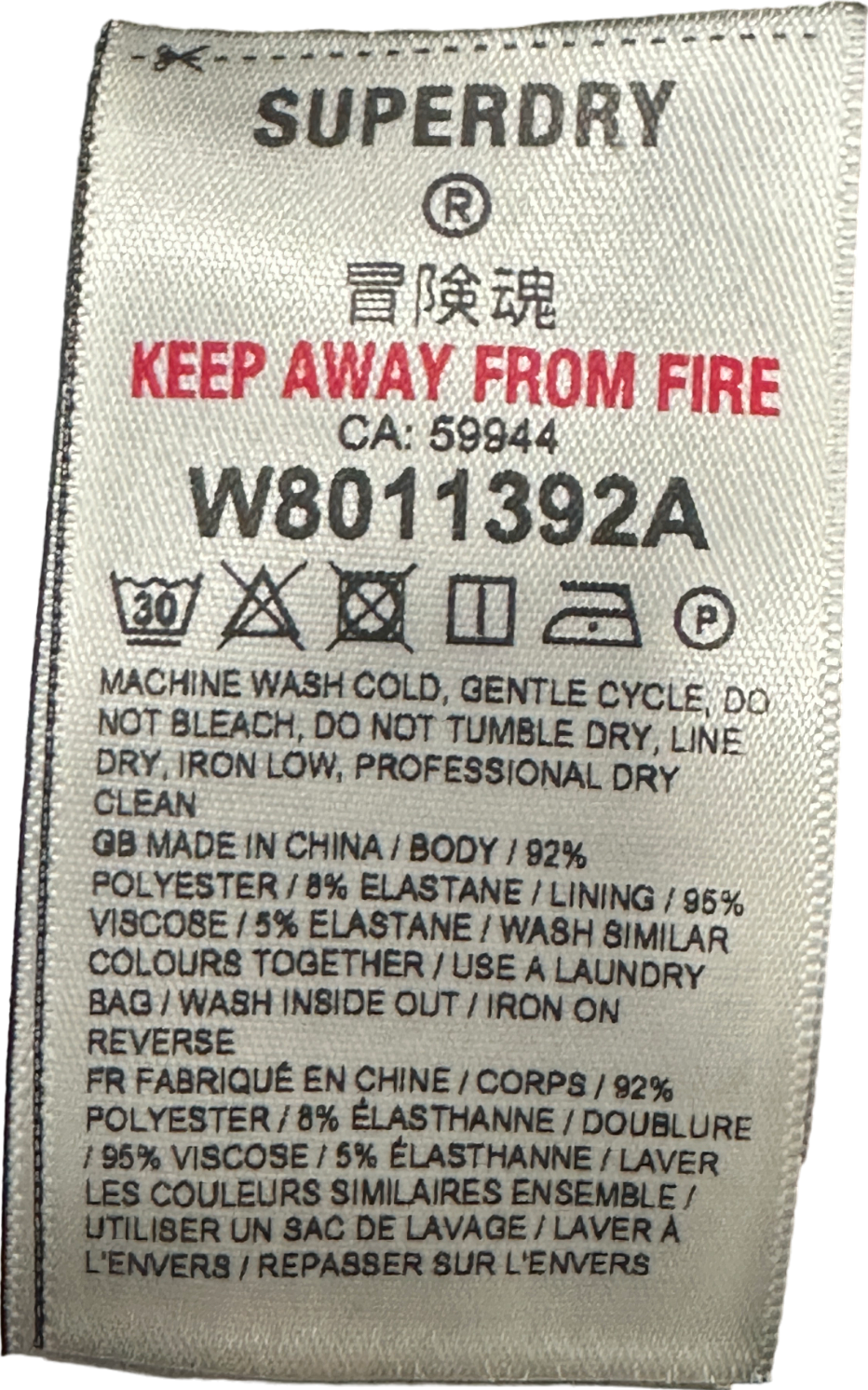 Superdry Black Velvet Slip Dress UK 8