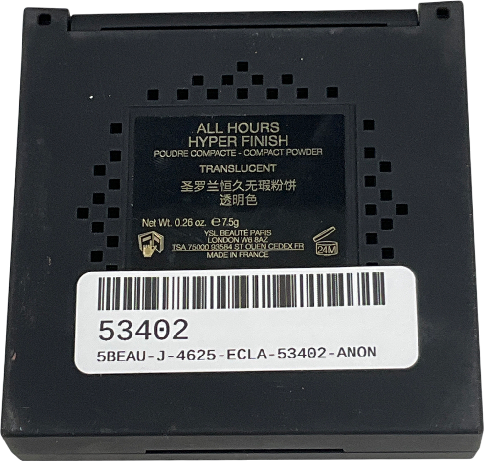 YSL All Hours Hyperfinish Powder Translucent 7.5g