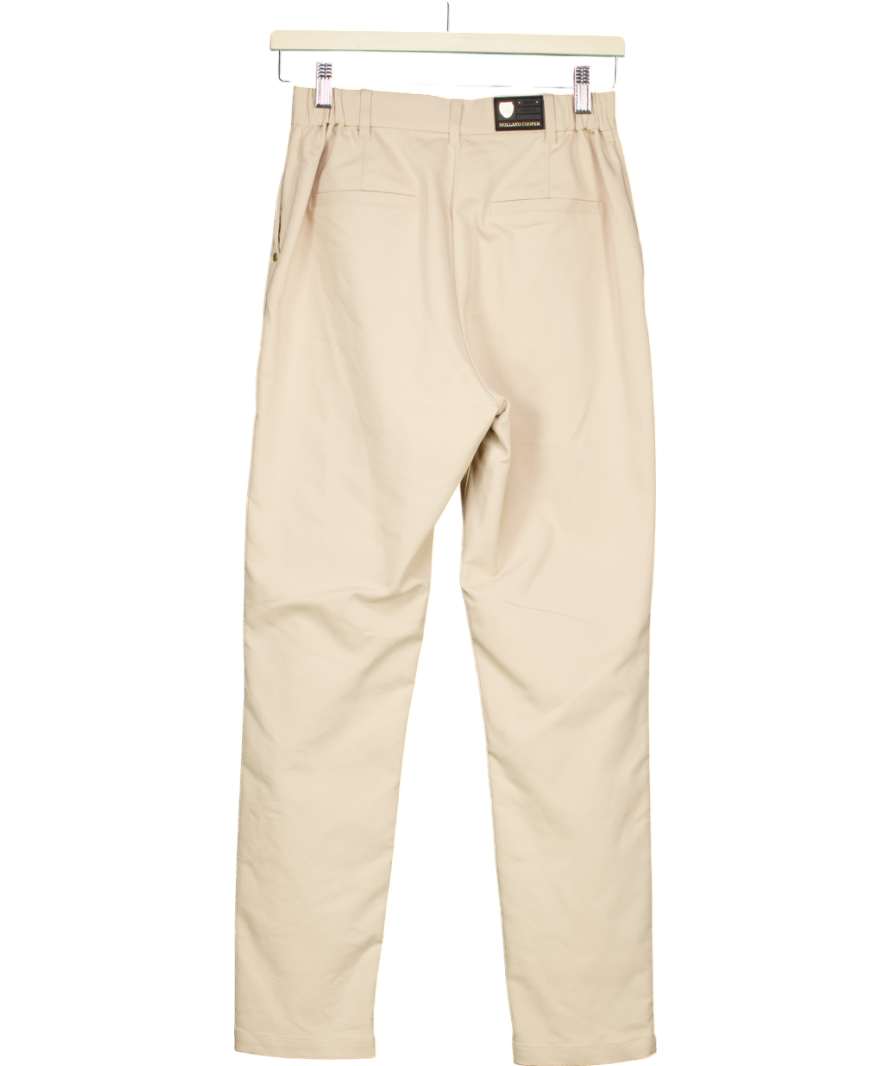 Holland Cooper Beige Beiger Charm Logo Jodphur Trousers UK 6