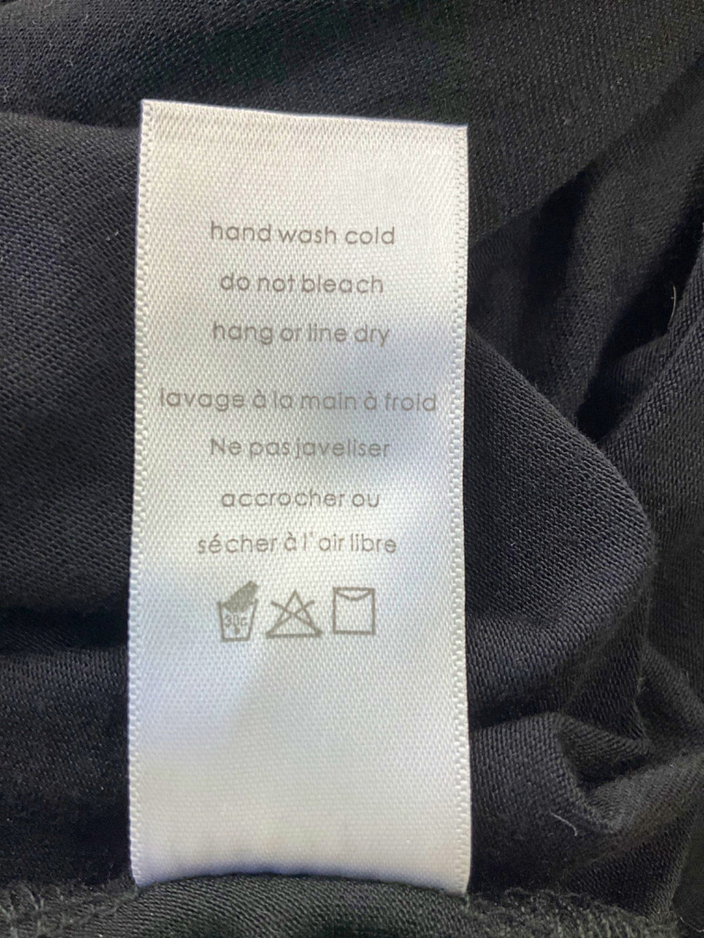 Naked Wardrobe Black Sleeveless Top UK M