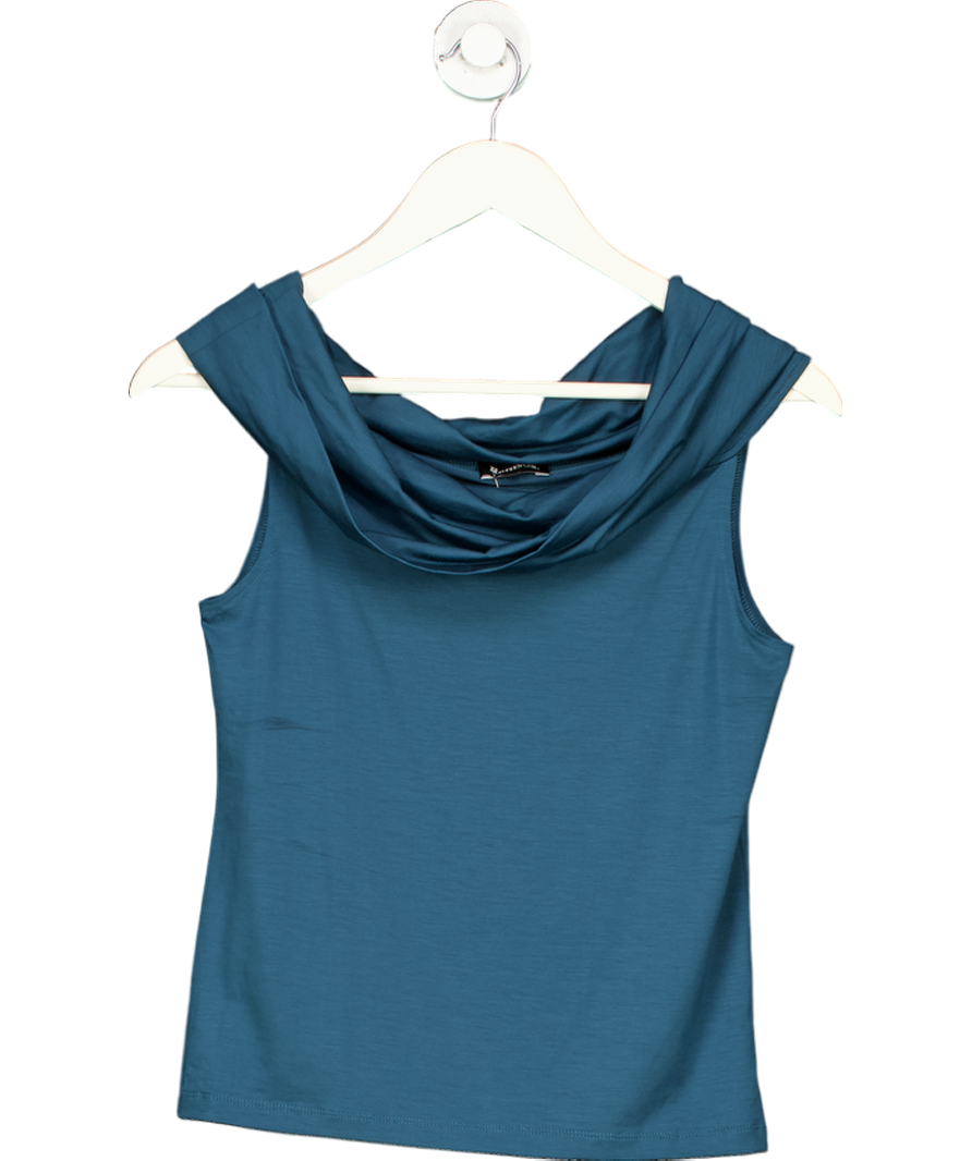 Ramsos Blue Cool Tencel Top UK M