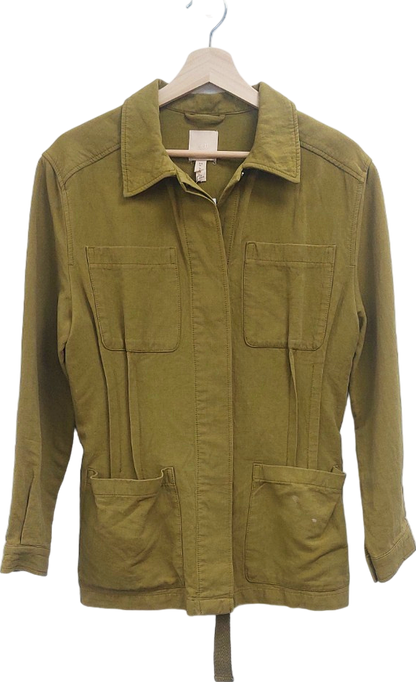 H&M Green Utility Jacket UK 8