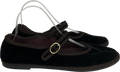 Flabelus Black Velvet Antonia Mary Janes UK 9 EU 42 👠