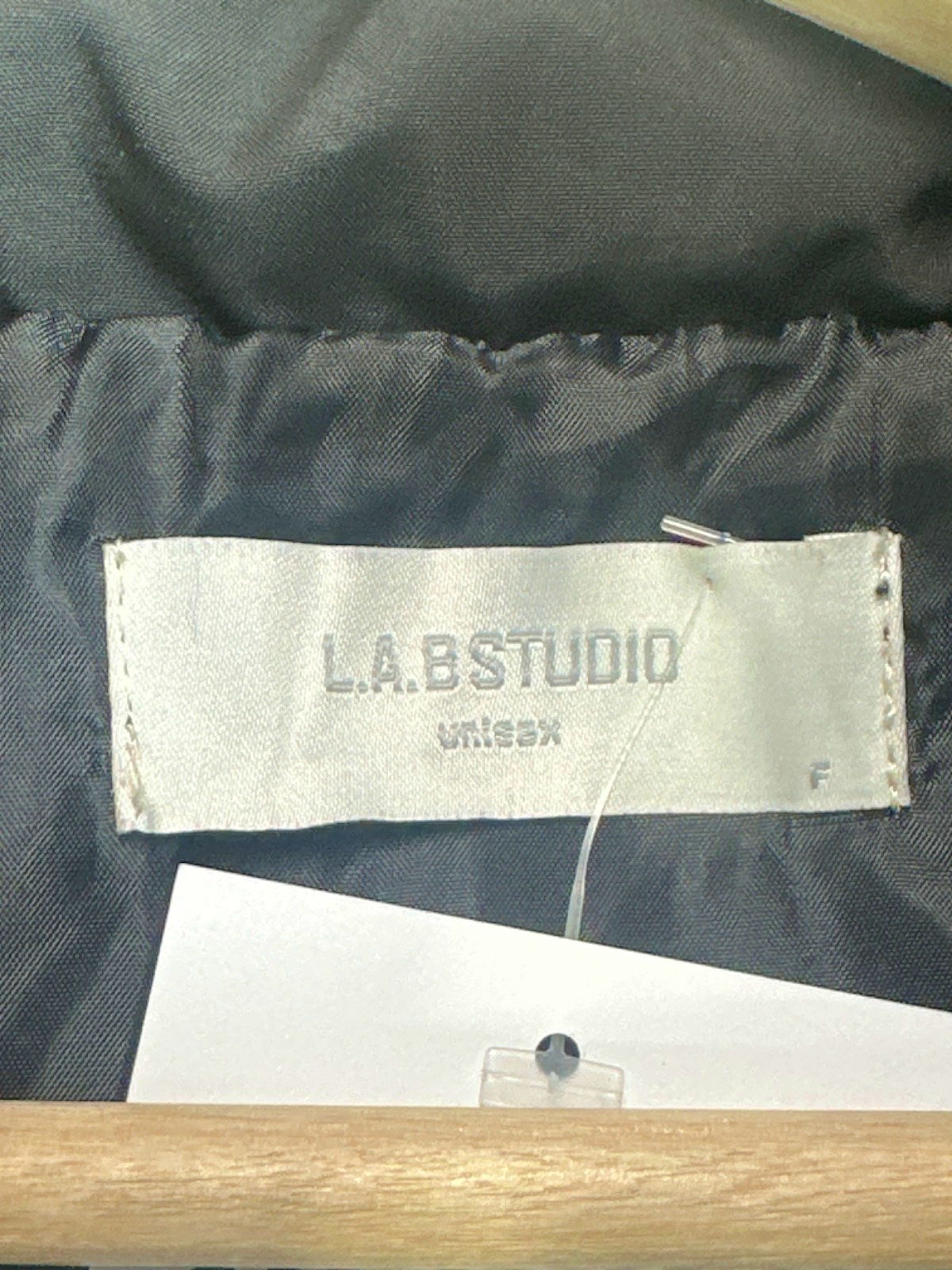 L.A.B STUDIO Black Puffer Gilet F