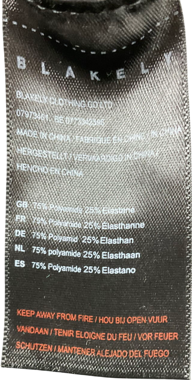 Blakey Black Studio Active Leggings UK S