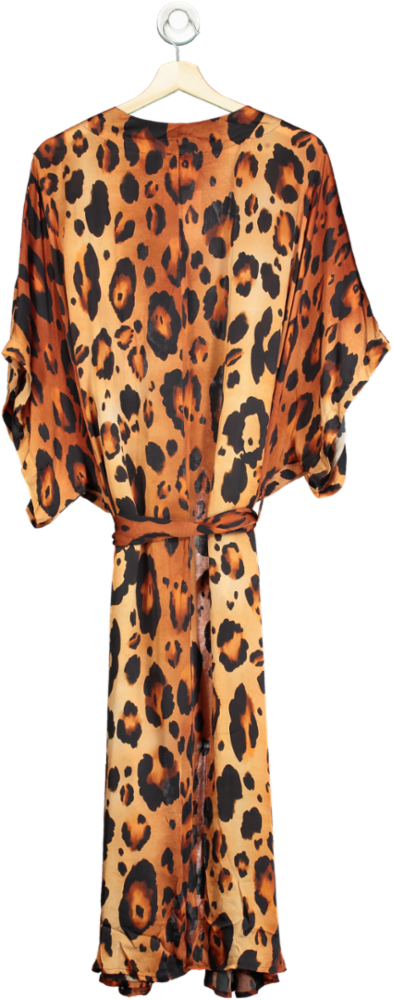 Halo by Dancing Leopard Leopard Print Kimono UK 10