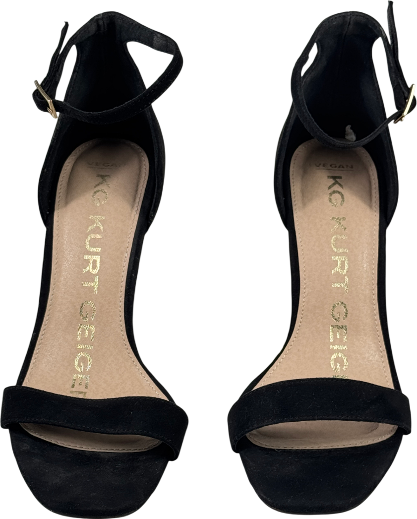 Kurt Geiger Black Ali Stiletto Heel Strappy Sandals UK 3 EU 36 👠