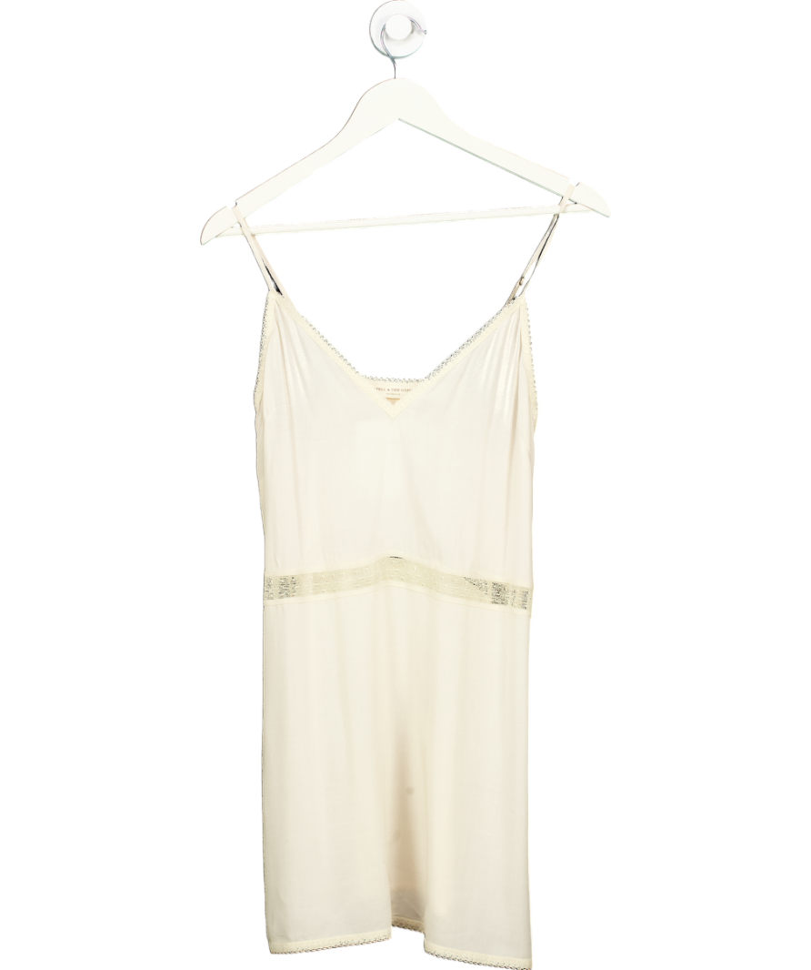 Spell & The Gypsy Cream Mini Slip Dress UK S