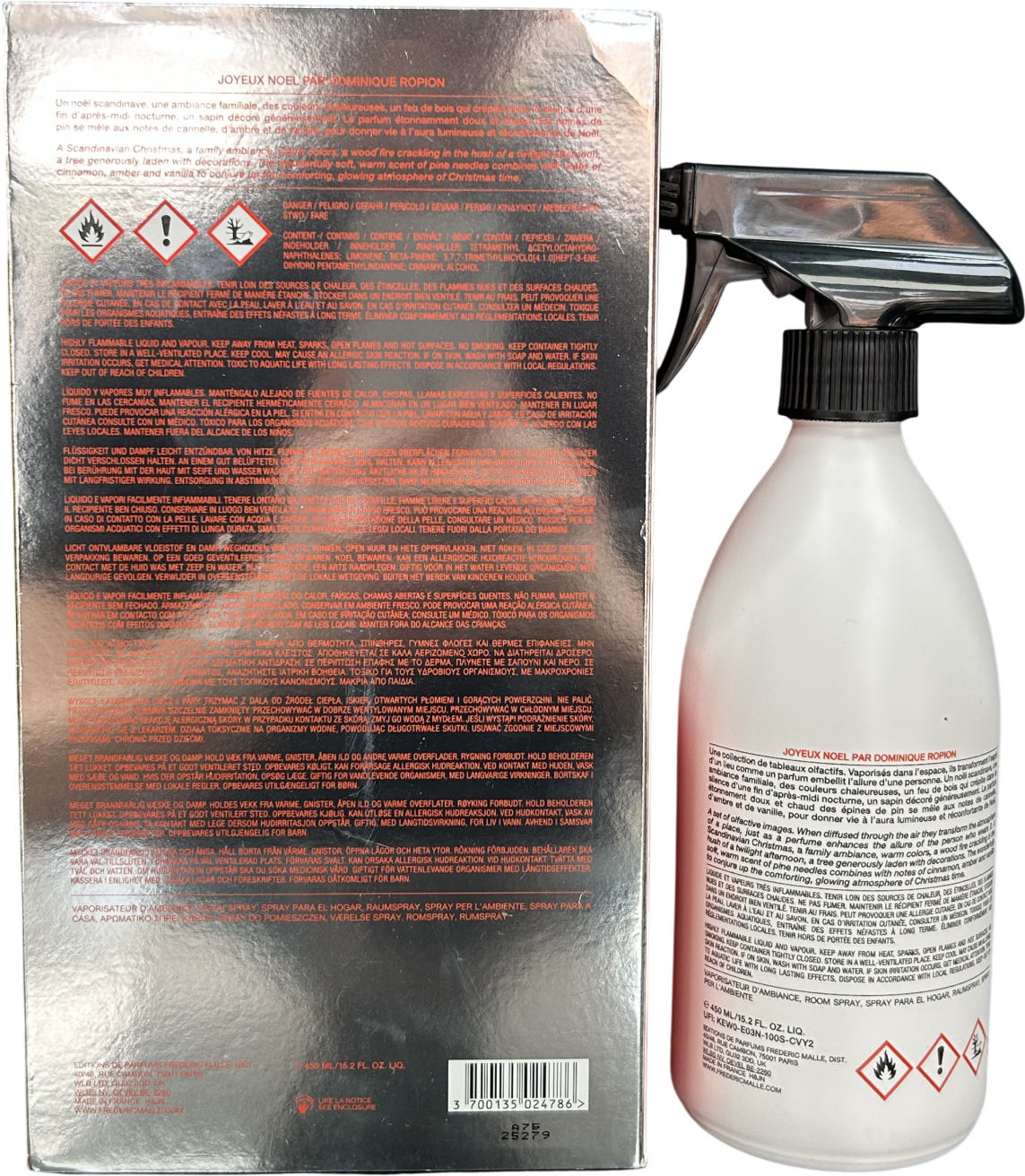 Frederic Malle White Joyeux Noel By Dominique Ropion HOME FRAGRANCE Perfume GUN