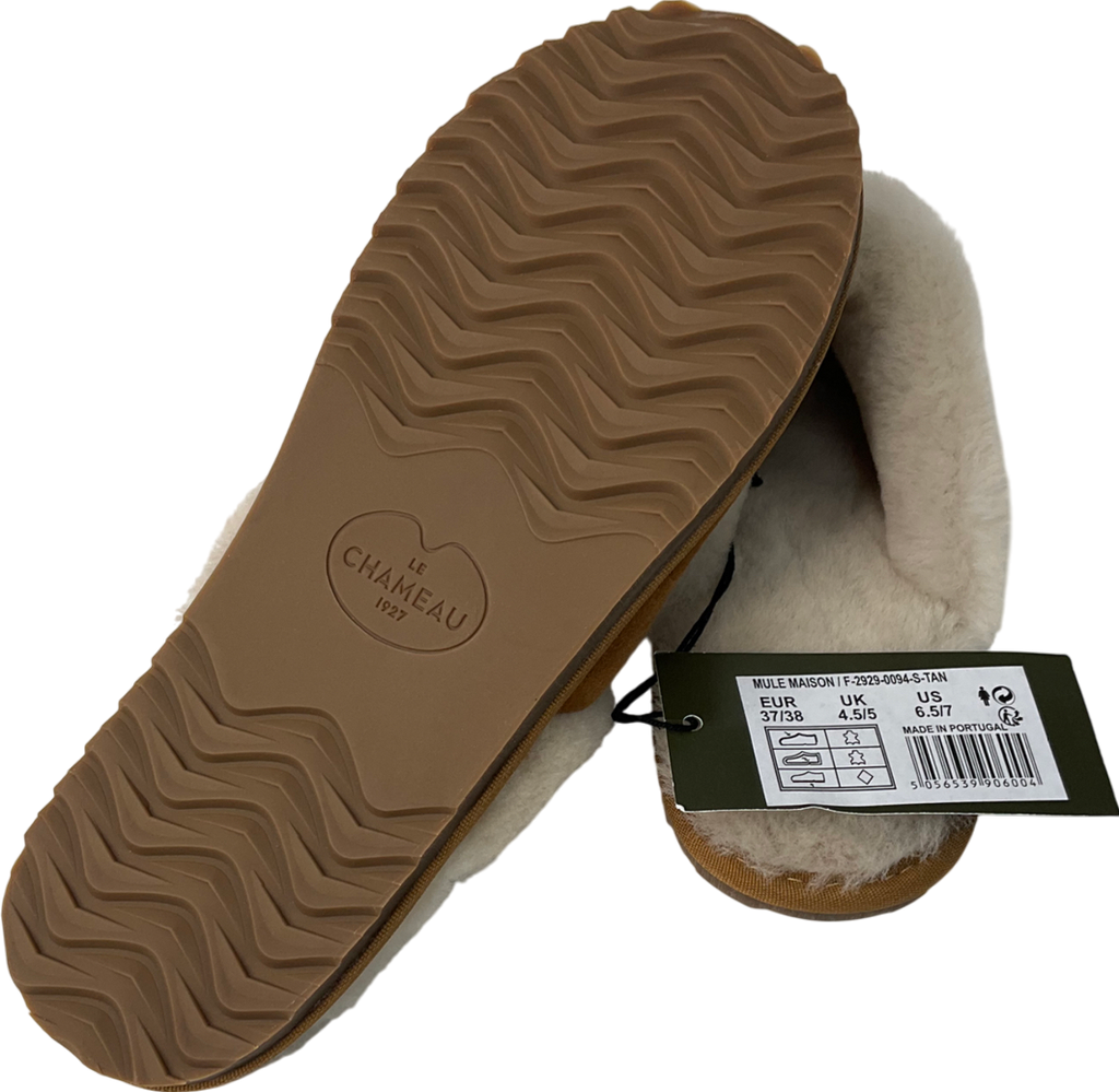 Le Chameau Nude Mule Madison Slippers UK 4.5 EU 37.5 👠