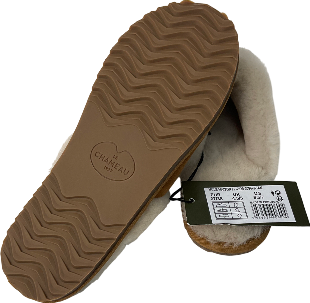 Le Chameau Nude Mule Madison Slippers UK 4.5 EU 37.5 👠