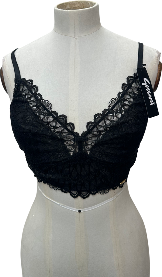 Gossard Superboost Lace Non Wired Bra - Black UK 32C