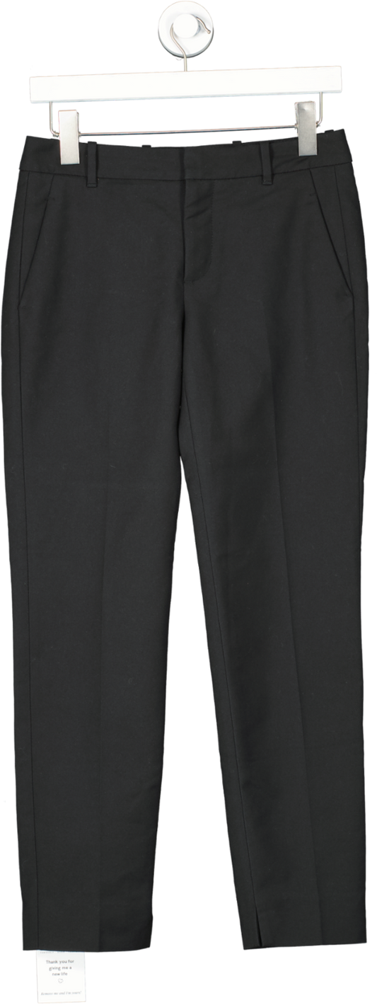 ZARA Black Chino Trousers UK XS