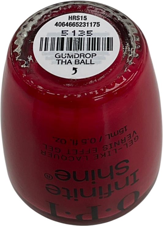 O.p.i Gumdrop Tha Ball | Red Nail Polish 15ml