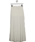 4th & Reckless White Knit Maxi Skirt UK 8