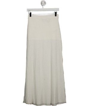 4th & Reckless White Knit Maxi Skirt UK 8