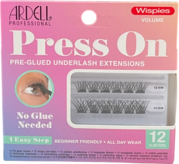 Ardell Press On Pre-glued Underlash Extensions One size