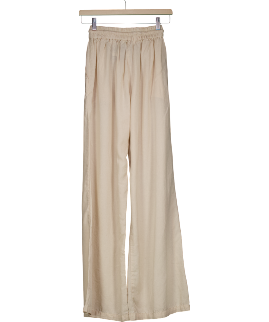 Myra Swimwear Cream Dalton Trousers | Ivory UK XS/S