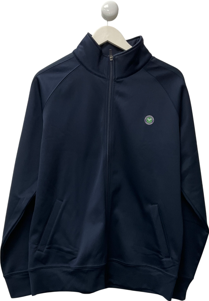 Wimbledon Blue Performance Zip Through Jacket UK M