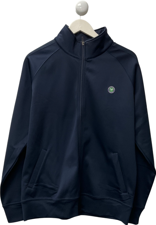 Wimbledon Blue Performance Zip Through Jacket UK M