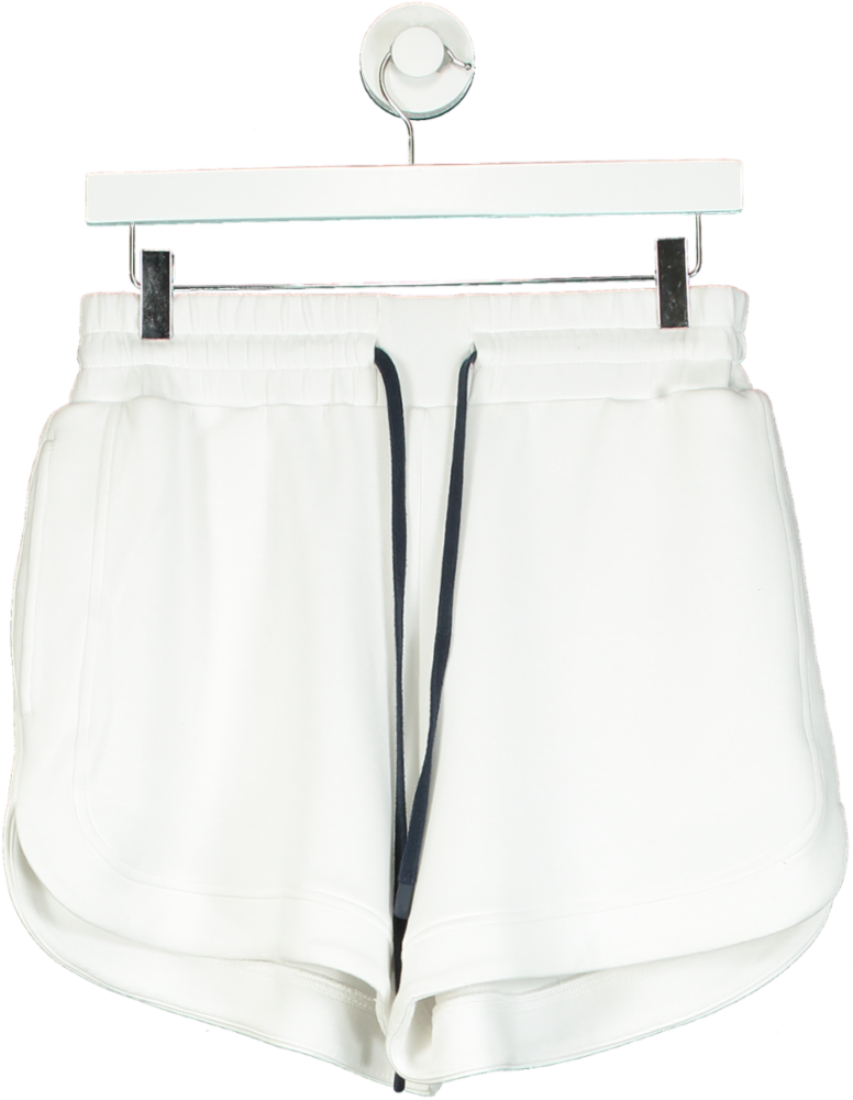 Varley White Ollie High Rise 3.5 Shorts UK M