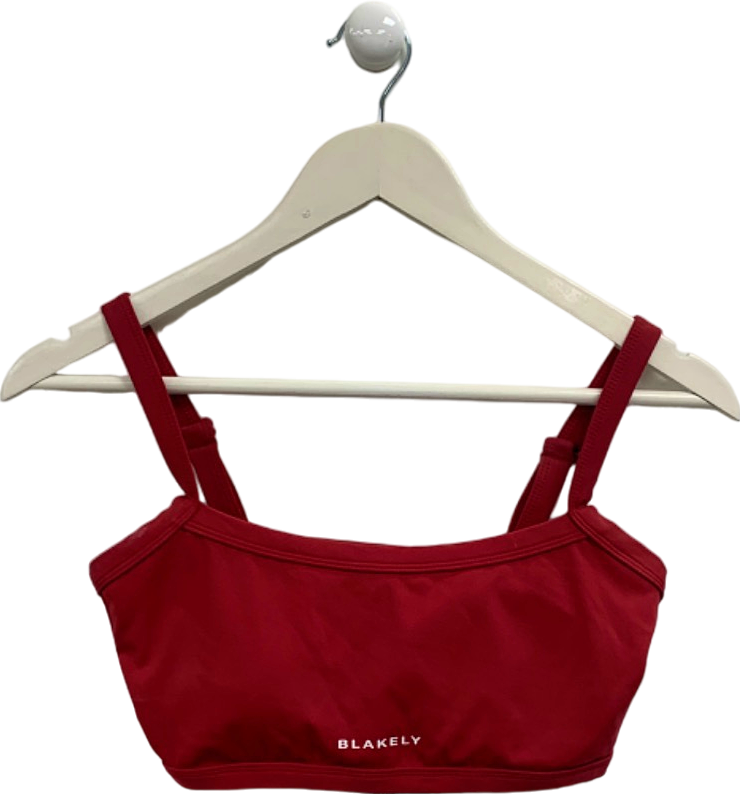 Blakely Red Crop Top UK S