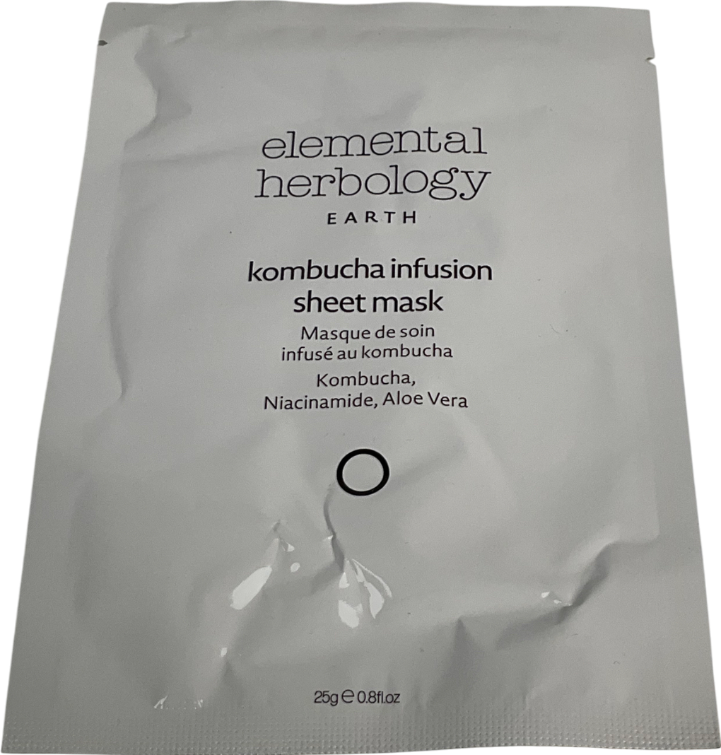 elemental herbology Kombucha Infusion Sheet Mask 25g