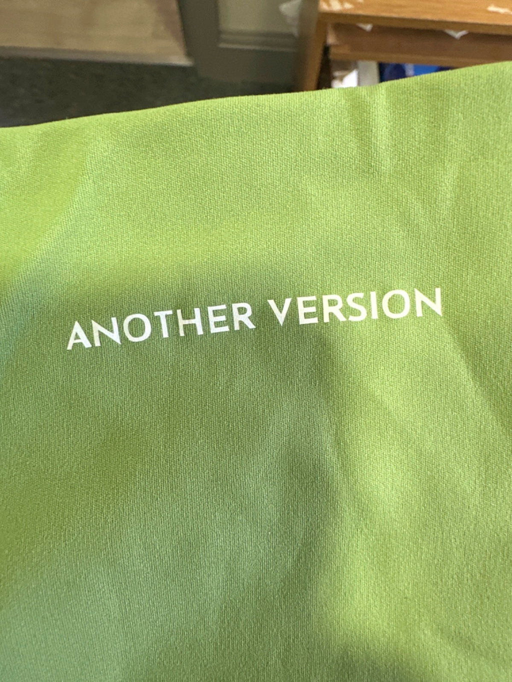 Another Version Green High-Waisted Leggings UK M