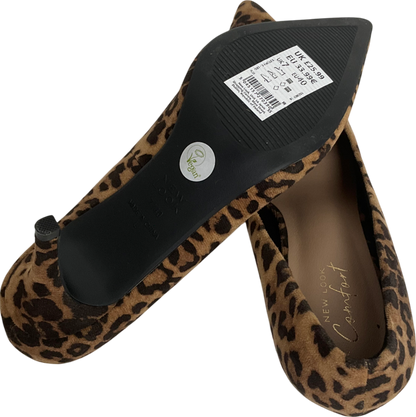 New Look Leopard Print Heels UK 7 EU 40 👠