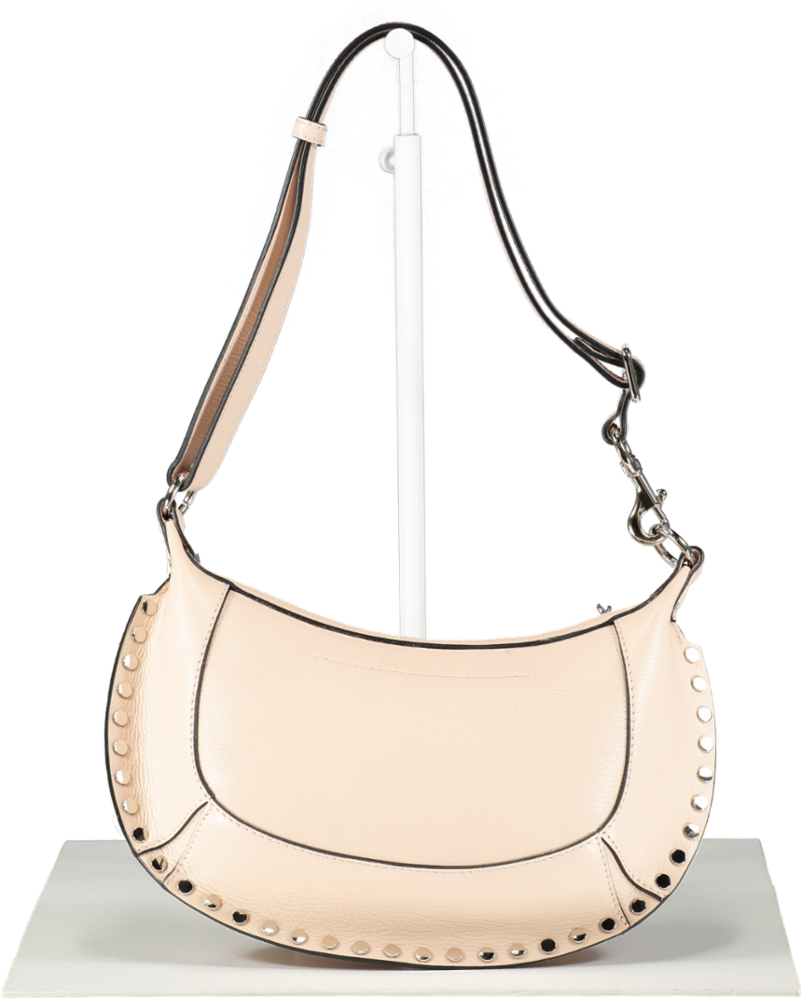 Isabel Marant Pink Oskan Moon Bag