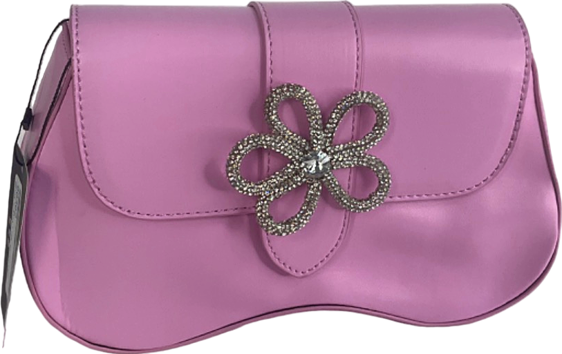 Ego Pink Embellished Clutch Bag