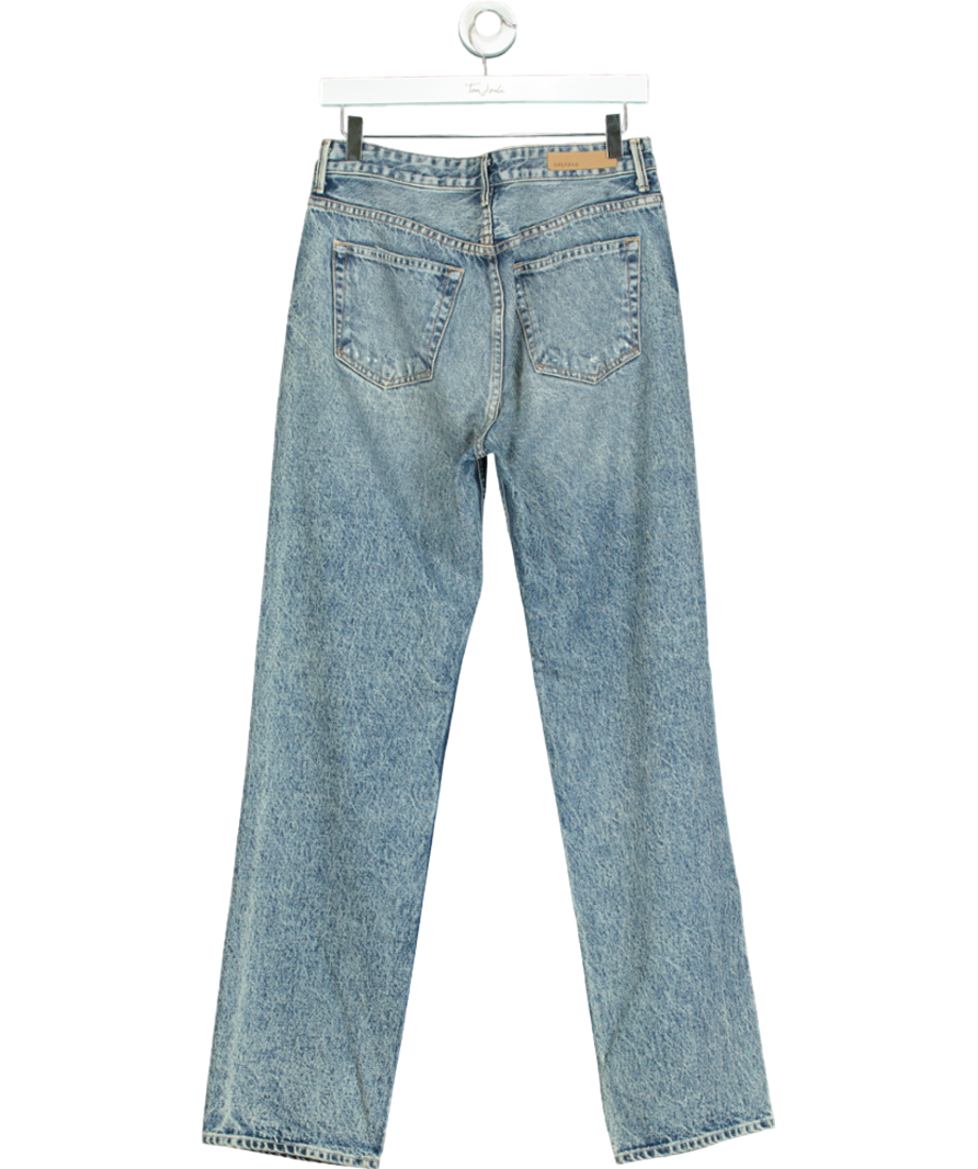 grlfrnd Blue Distressed Boyfriend Jeans W27