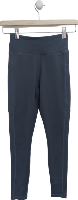 Pocket Sport Grey High Waist Leggings UK XXS