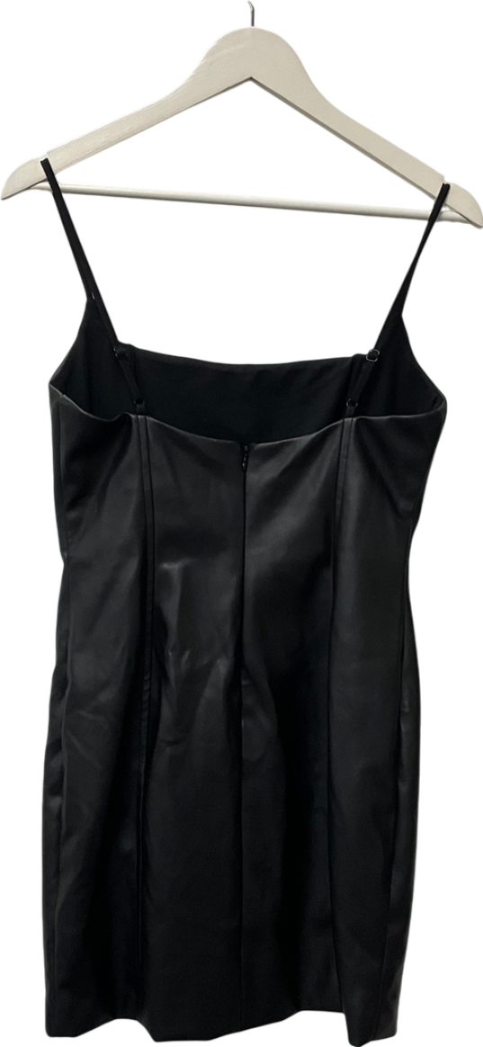 White Fox Black Mini Dress UK L