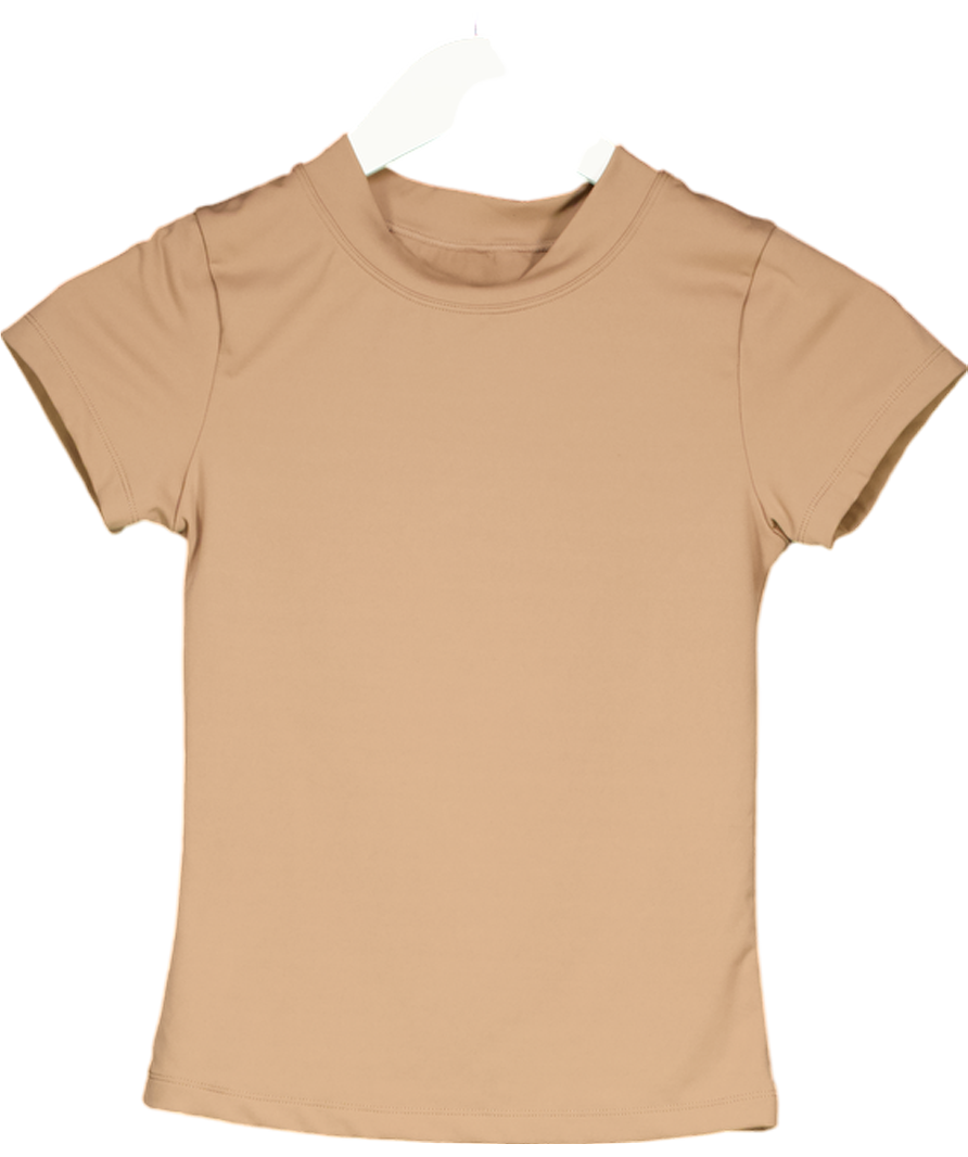 Another Version Brown Second Skin Tee UK S