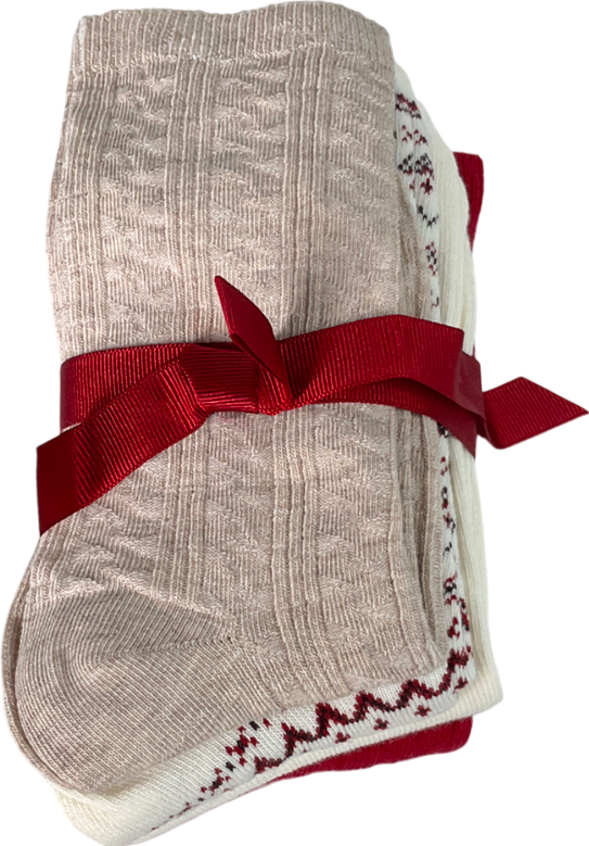 H&M Multicoloured 5-pack Socks UK 4 EU 37 👠