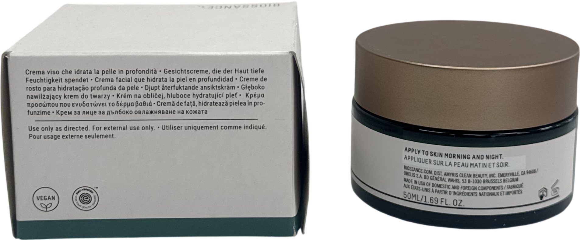 BIOSSANCE Squalane + Omega Repair Cream 50ml