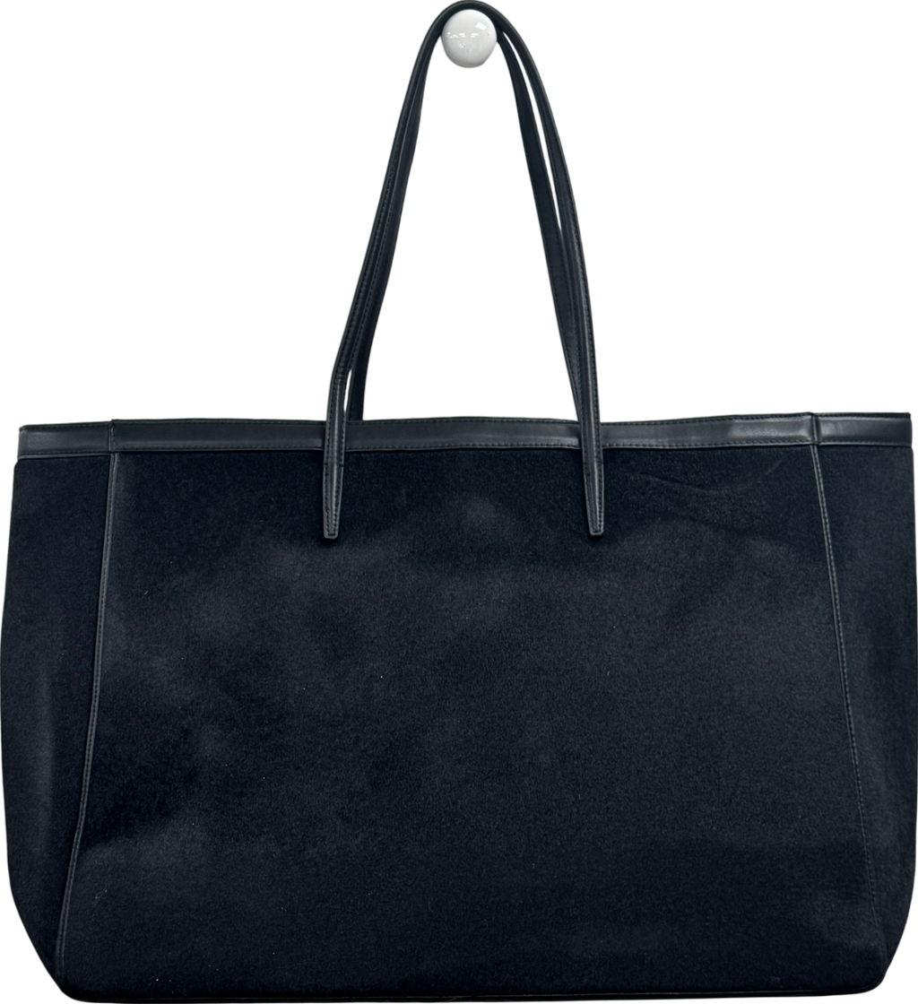 H&M Black Large Shopper Tote Bag One Size