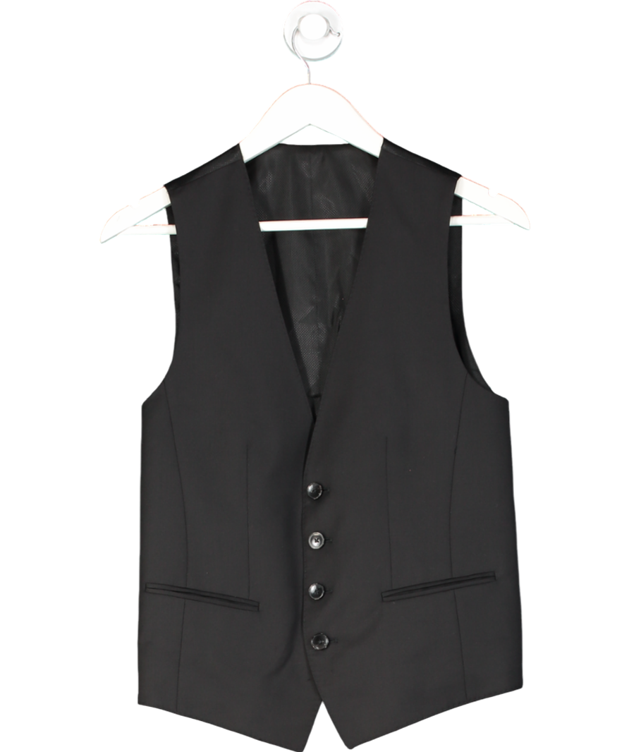 HUGO BOSS Black Guabello Super 120 Single Breasted Waistcoat UK 34" CHEST
