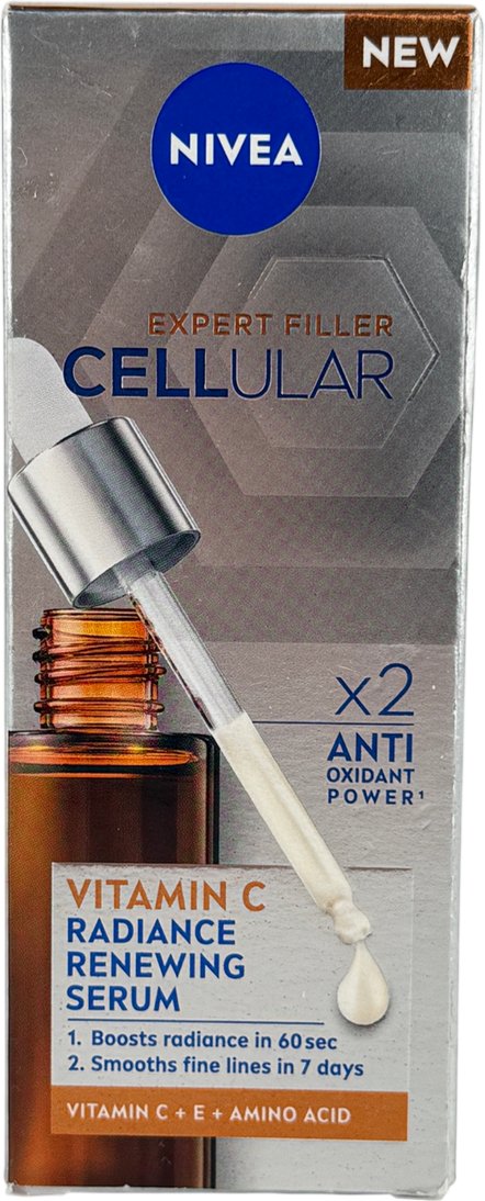 Nieva Cellular Expert Filler Vitamin C Radiance Renewing Face Serum 30ml