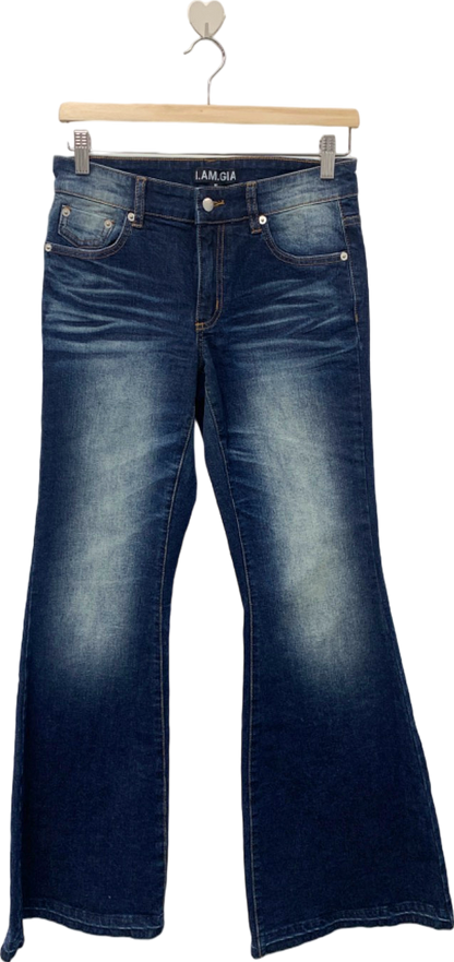 I.AM.GIA Blue Denim Flared Jeans Size S