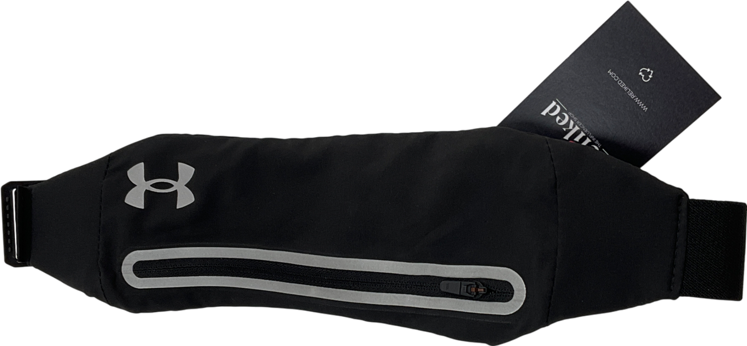 Under Armour Black Flex Speedpocket Run Belt Bag One Size